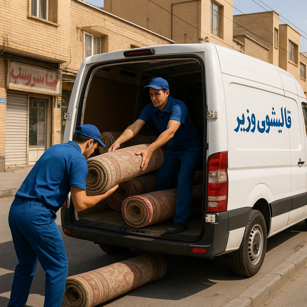 سرویس قالیشویی وزیر گلشهر کرج